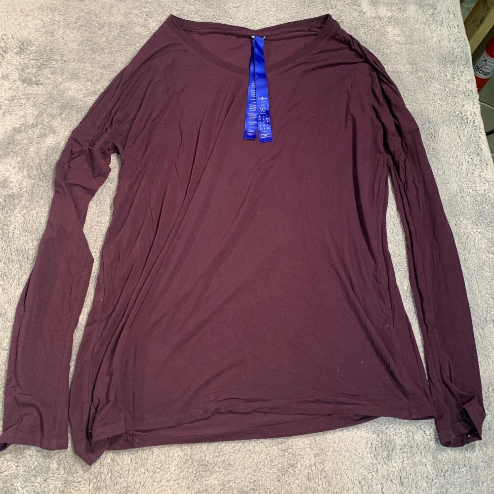 Kit and ace purple long sleeve shirt 10